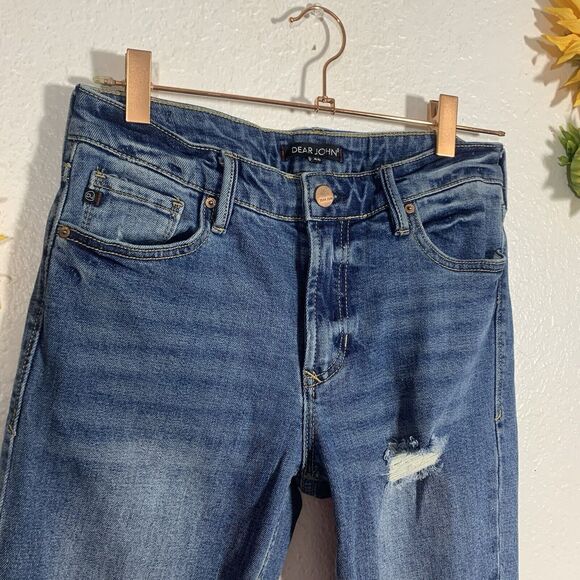 Dear John Distressed Skinny Jeans Size 26 Women’s - Picture 4 of 10